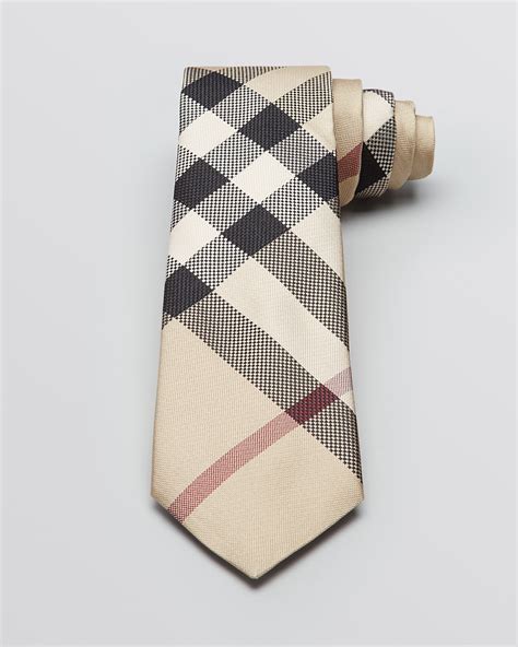 burberry classic check tie|Burberry ties on sale.